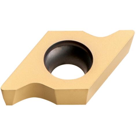 Metabo 623561000 Placa reversible MD Bisel 45° ISO DCMT 11 T 304 para acero acero inoxidable y aluminio