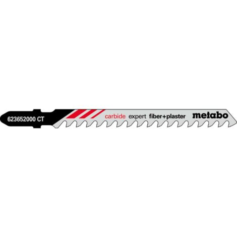 Metabo 623652000 Blister de 1 hoja de sierra de calar Pladur 5-20 mm Cemento 5-80 mm MD 74 mm