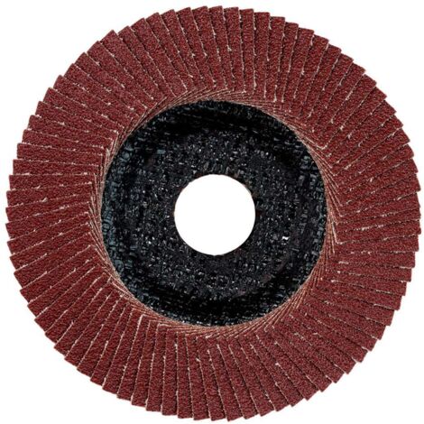 Metabo 624398000 Disco abrasivo láminas Corindón normal Metal oblicuo 125x22,23 mm Grano P120 (Envase 10 Ud)