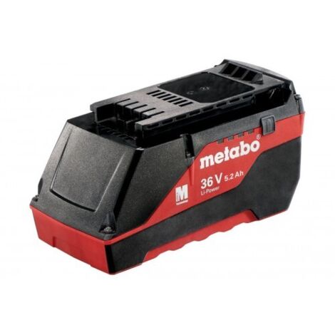 Metabo 625529000 Batería de Litio Li-Power Tecnología AIR COOLED 36V 5,2Ah