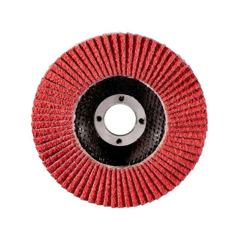 

626166000 Disco abrasivo láminas cerámico recto FS Cer D115 mm Grano P40 (Envase 10 Ud) - Metabo