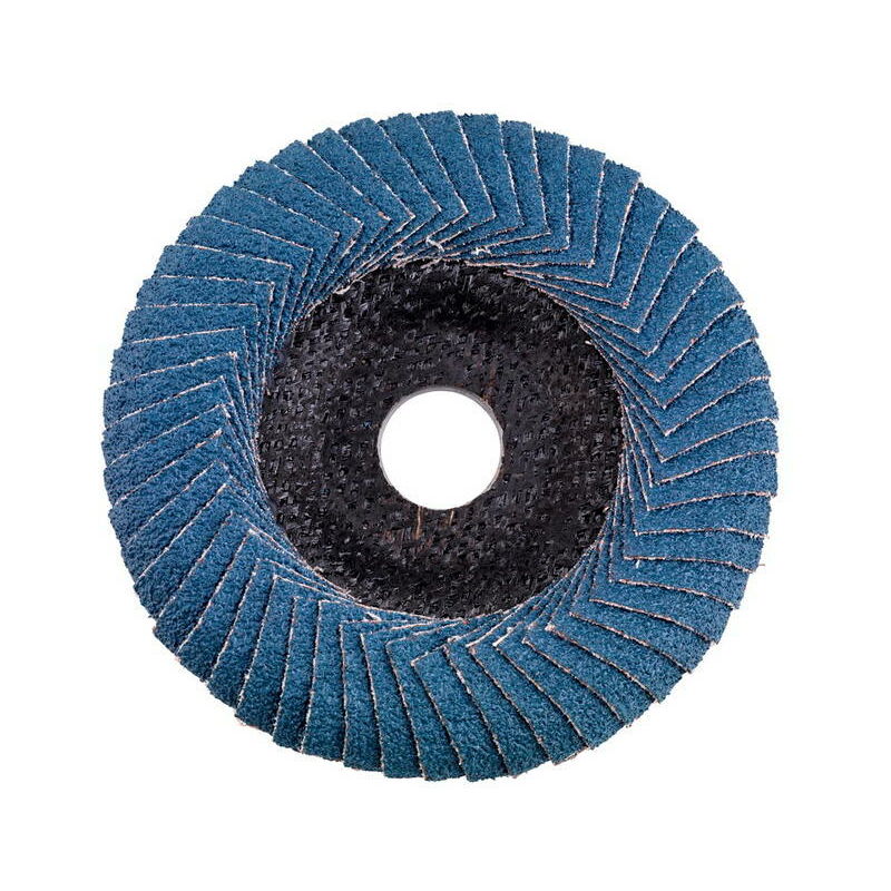 Plateau abrasif à lamelles METABO 125 mm P 80 Corindon de zirconium 1 unité