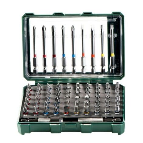 Assortiment d'embouts SP 71 pièces METABO - 626704000 - Plusieurs références disponibles