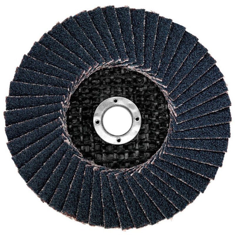 [626876000-Metabo] Plateau abrasif à lamelles Metabo droit D76mm P80 F-ZK