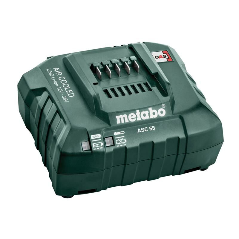 Metabo - asc 55 Air Cooled Slide ASC55 Battery Charger 12-36V Li-ion 627045000