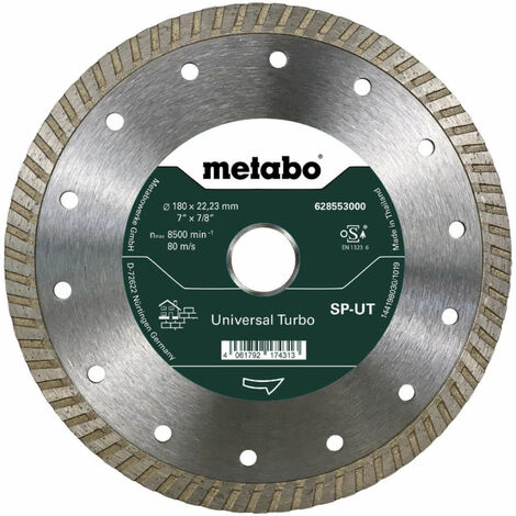 Metabo 628553000 Diamond Cutting Disc 180x22.23mm