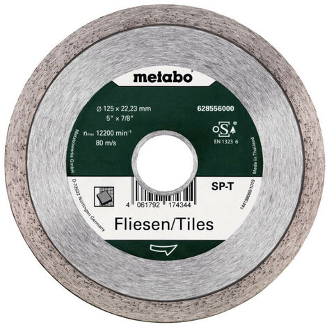 Metabo 628556000 Diamond Cutting Disc 125x22.23mm