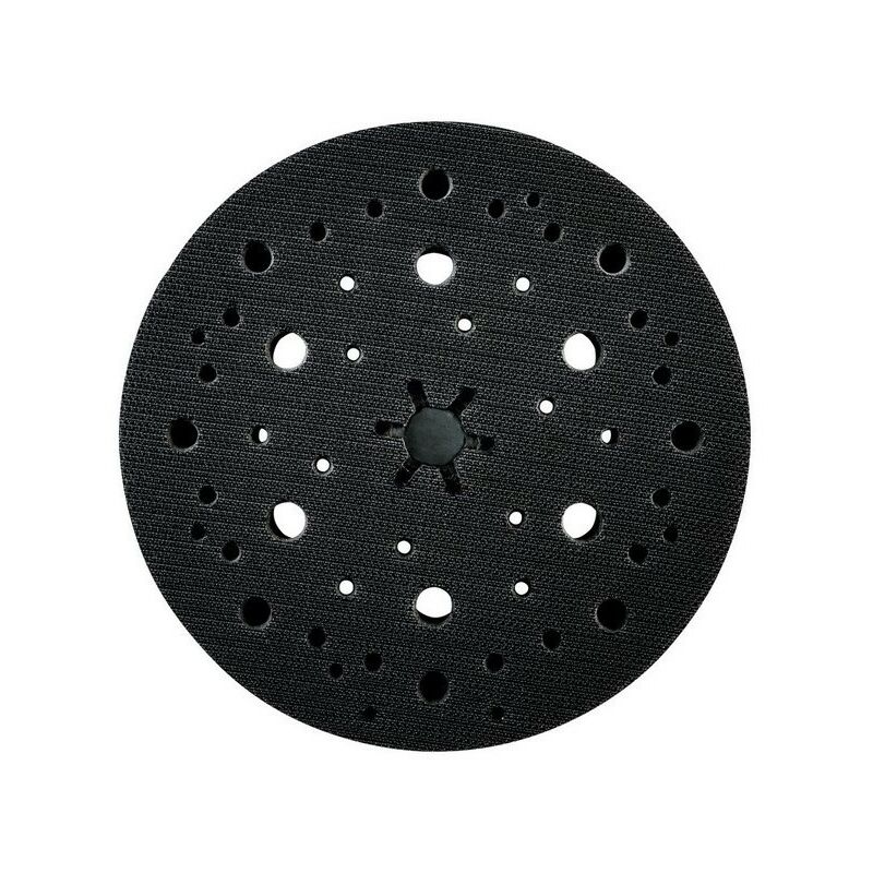 

Metabo 630259000 Plato de apoyo multiperforado Enganche velcro D150 mm para lijadora SXE 150 BL Dureza media
