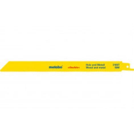 Metabo 631495000 Metabo 5 lame per seghe frontali legno+metallo225 5 pz.