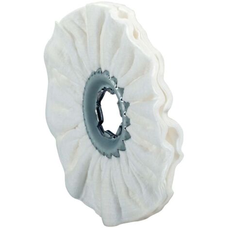 Metabo 8 dischi morbidi per lucidare in non tessuto, 100x10 mm, per SE 12-115 - 623509000