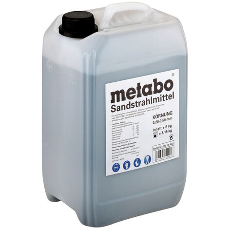 Metabo 80901064423 Strahlsand 8 kg