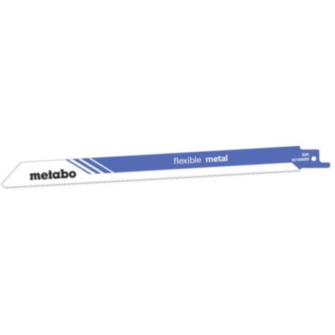 Metabo Accesorios - Hojas de sierra para metal, longitud 23 cm, 5 piezas 631494000