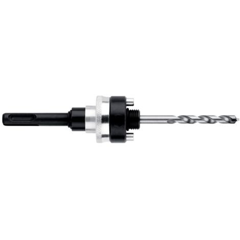 Metabo Adapter SDS-plus 5/8-18 UNF, Ø 32-152 mm, HM, für Lochsägen, incl. Zentrierbohrer