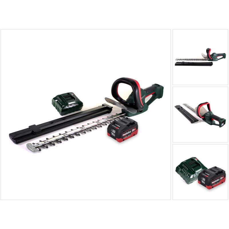 Metabo AHS 18-55 V Taille-haie sans fil 53cm 18V + 1x Batterie 10,0Ah + Chargeur