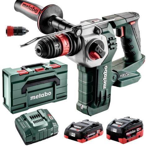 Metabo Akku-Bohrhammer und Meißelhammer Schwarz