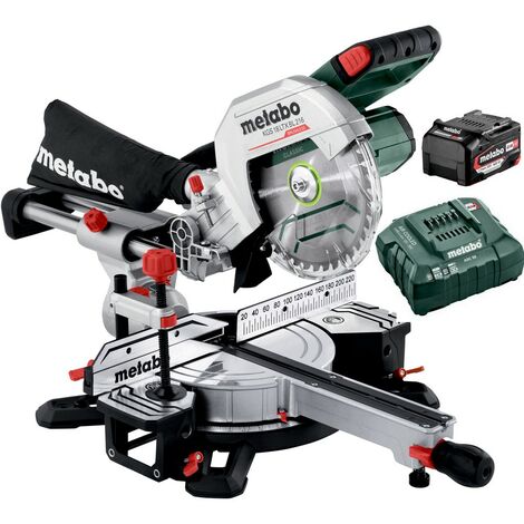 Metabo Akku Kappsäge Einführungsangebot Akku Ladegerät KGS 18LTX BL216 614216920
