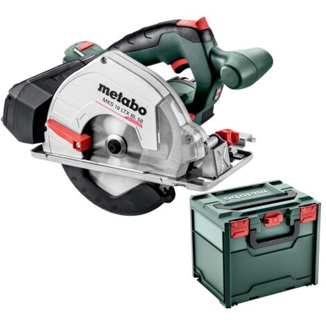 Metabo Akku-Metall-Handkreissäge MKS 18 LTX BL 58 ohne Akku und Ladegerät in metaBOX 340