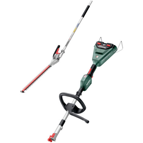 Metabo Akku-Multifunktionsantrieb MA 36-18 LTX BL Q & Heckenscheren-Aufsatz ohne Akku /Lader