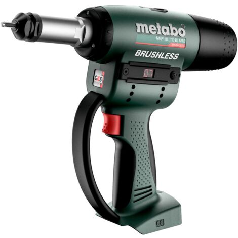 Metabo Akku-Nietmutternpistole NMP 18 LTX BL M10, Karton