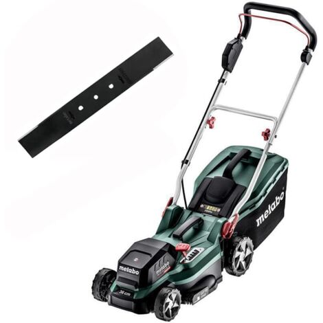 Metabo Akku Rasenmäher RM 36-18 LTX BL 36cm (2x18V) Solo inkl. 2. Sichelmesser