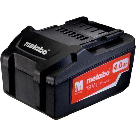 Metabo Akkupack 18 V, 4,0 Ah Akku Li-Power