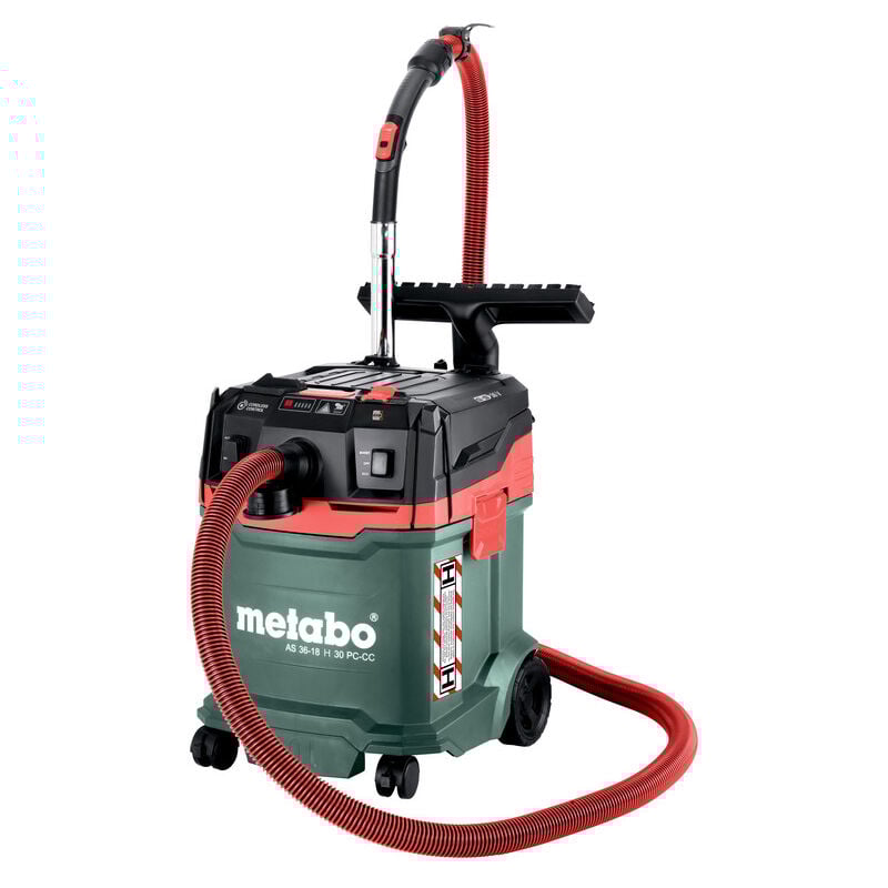 Metabo - Aspirateur sans fil as 36-18 h 30 pc-cc avec CordlessControl sans batterie ni chargeur