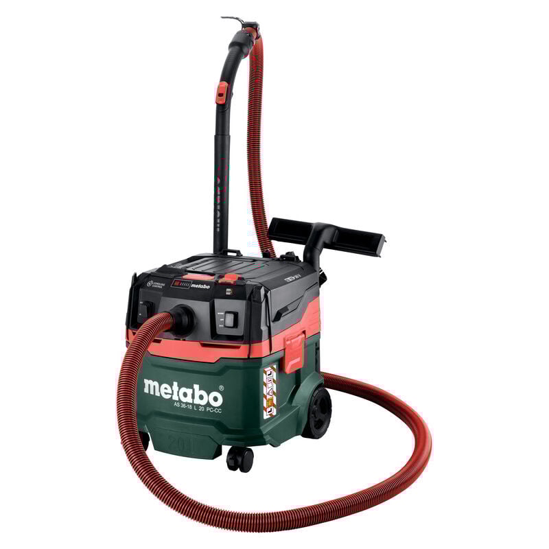 Metabo - Aspirateur sans fil as 36-18 l 20 pc-cc avec CordlessControl sans batterie ni chargeur