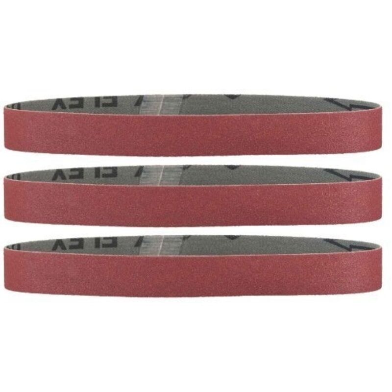 629064000 Bande de ponçage Grain 80 x 1020 mm x 50 mm 3 pc Metabo