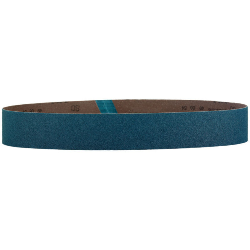 10 bandes abrasives 40 x 760 mm P80 corindon de zirconium pour meuleuses de tubes metabo 10 pièces
