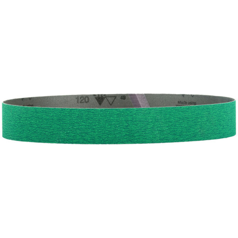 METABO 10 bandes abrasives 40 x 760 mm, P80, grain c&eacute;ramique, pour meuleuses de tubes (626309000)
