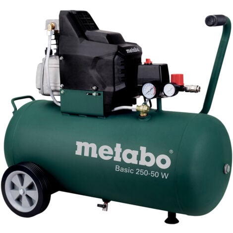 Metabo Basic 250-50 W compresor de aire 1500 W 200 l/min Corriente alterna