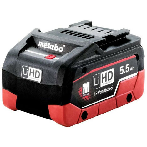 Metabo - Batterie LiHD 18 V 5.5 Ah - 625368000