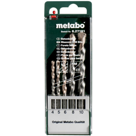 Metabo Beton-Bohrerkassette pro, 5-tlg.