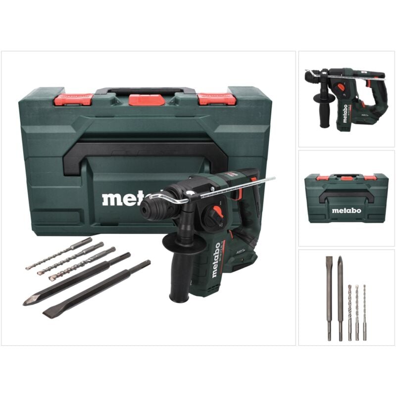 Bh 18 ltx bl 16 Marteau perforateur sans fil 1,3 j sds plus Brushless 18V + Coffret x + Set de 5 forets et burins - sans batterie, sans chargeur