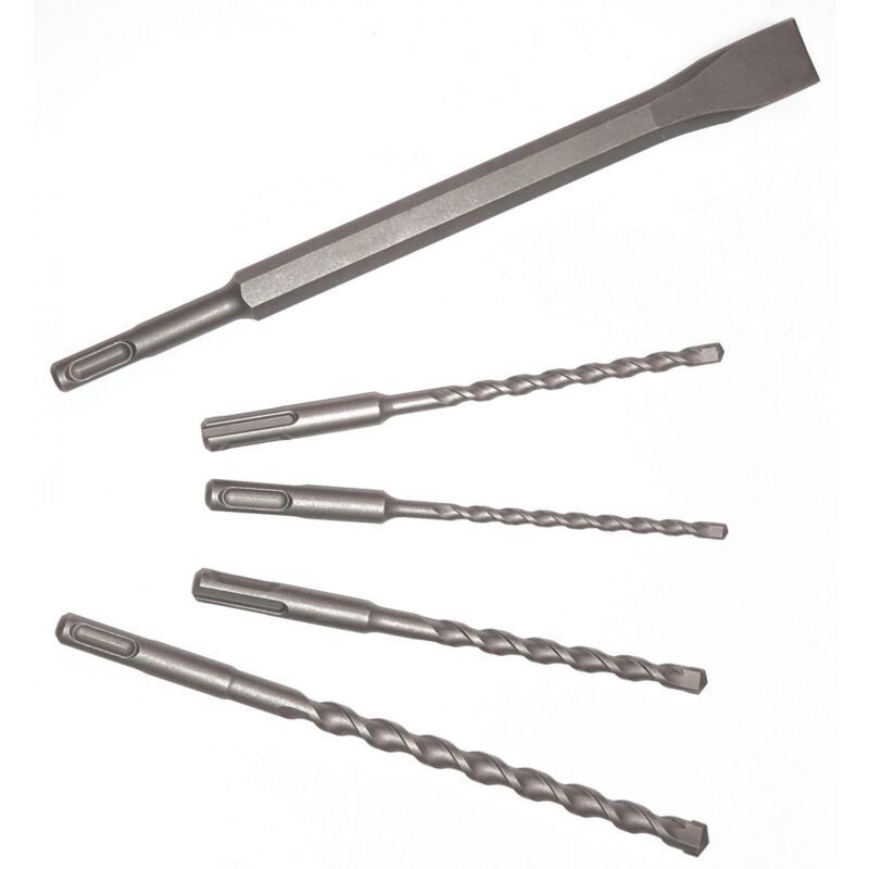 Metabo - Set de forets et burins SDS-plus Classic 5 pièces (344164200)