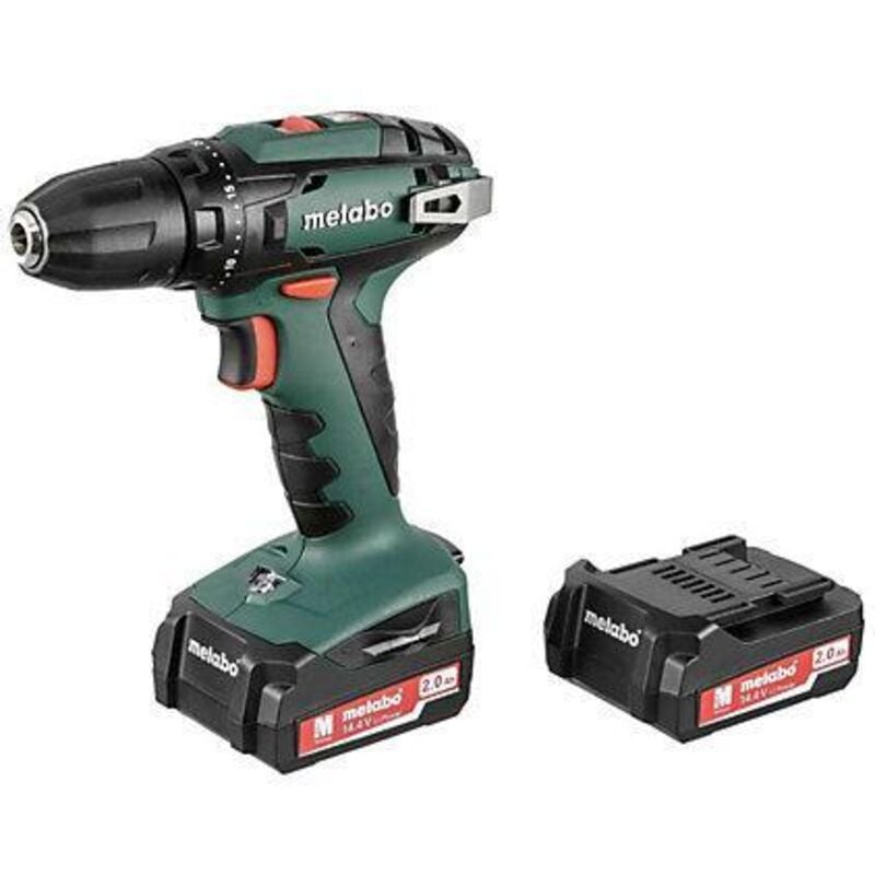 Metabo - perceuse visseuse bs 14.4 14.4 v avec batterie 2 2 sans coffret