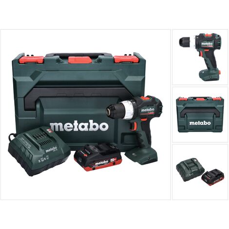 Metabo BS 18 LT BL Akku Bohrschrauber 18 V 75 Nm Brushless + 1x Akku 4,0 Ah + Ladegerät + metaBOX