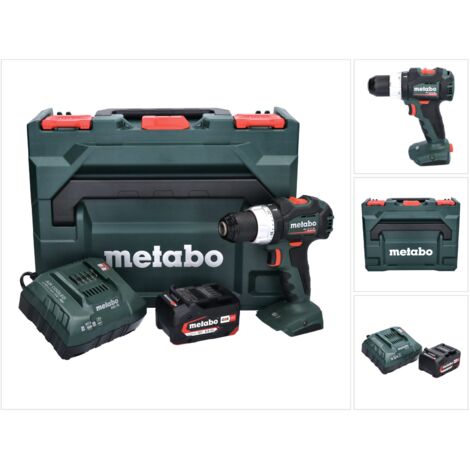 Metabo BS 18 LT BL Perceuse-visseuse sans fil 18 V 75 Nm Brushless + 1x batterie 4,0 Ah + chargeur + metaBOX