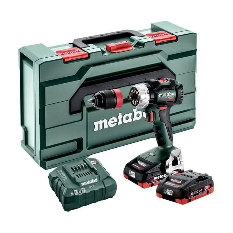 Perceuse visseuse sans fil Metabo bs 18 lt bl q - 18 v Metabo x 145