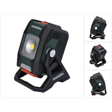 Metabo BSA 12-18 LED 2000 Projecteur de chantier sans fil 2000 lm 12V - 18V Solo - sans batterie, sans chargeur (601504850)