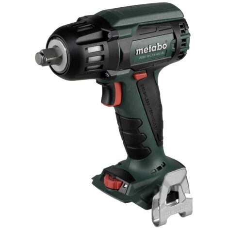 Metabo – Clé à chocs sans fil 18V – Couple max 620Nm – Moteur sans balais – 12 niveaux de vitesse – 602205890
