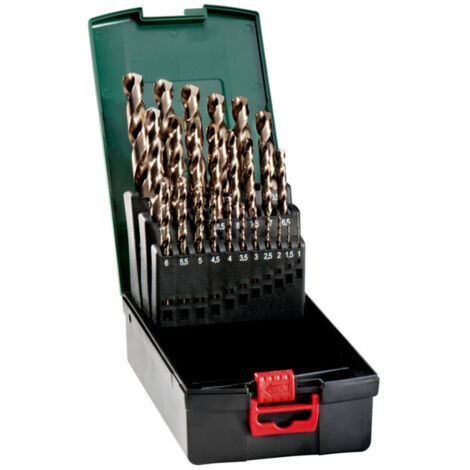 Metabo Coffret de forets hss-co, 25 pièces (627122000)