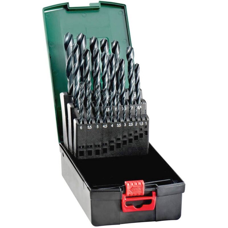 Metabo Coffret HSS R SP 25 pièces 627667000