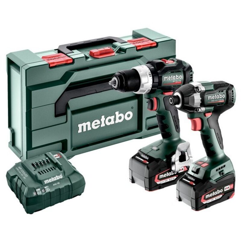 Metabo – Pack de 2 outils électroportatifs 18V avec 2