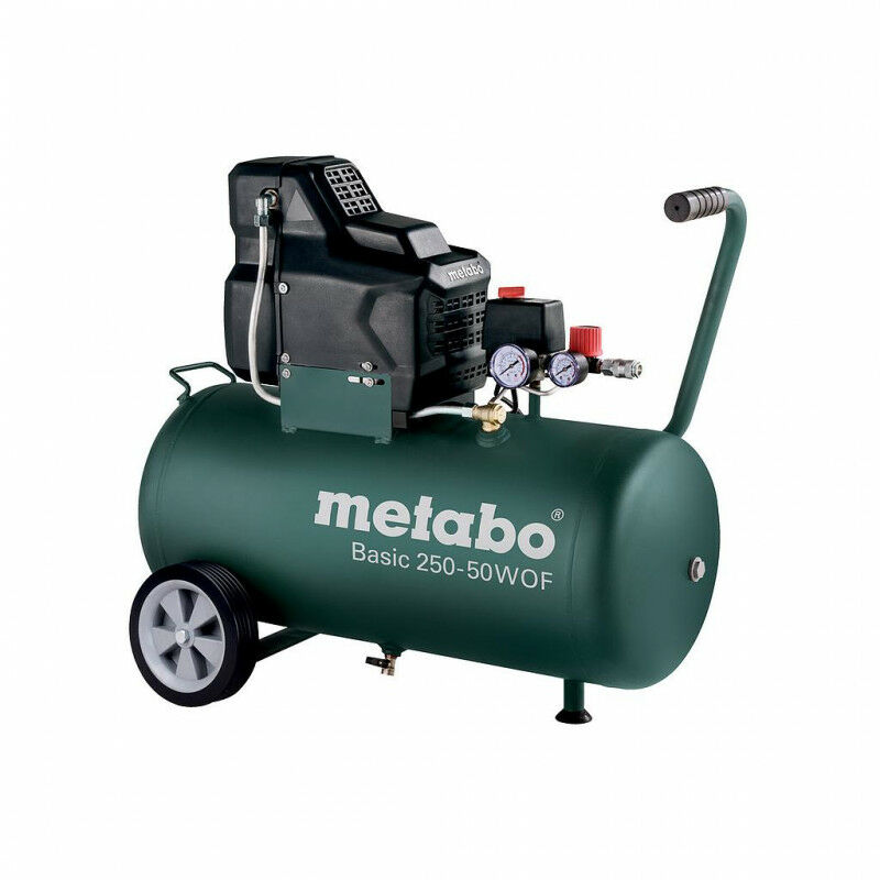 

Metabo - Compresor básico 1,5 kW 8 bar 120 l/min cuenco de 50 l - Básico 250-50 W OF