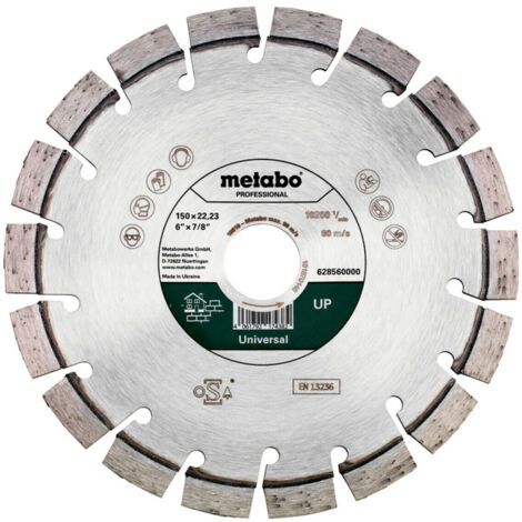 Metabo Diamanttrennscheibe 150x22,23mm, UP, Universal professional