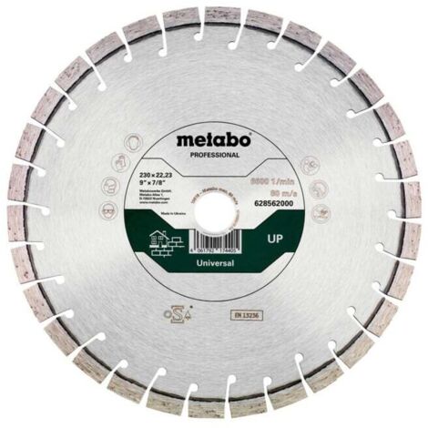 Metabo Disque à tronçonner diamanté 300x20,0/25,4mm, "UP", universel "professional