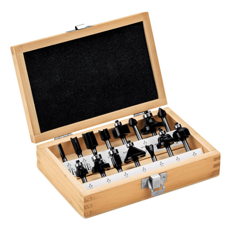 Metabo - Assortiment de fraises sp 6mm (15 pcs) 635260000