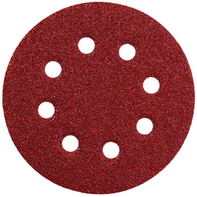 5 feuilles abrasives auto agrippantes 125 mm P 320 série « professional » pour bois et métal pour ponceuse excentrique metabo 5 pièces