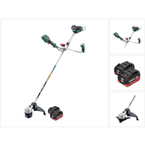 Metabo FSB 36-18 LTX BL 40 Akku Freischneider 36 V ( 2x 18 V ) Zweihandgriff Brushless + 2x Akku 10,0 Ah - ohne Ladegerät
